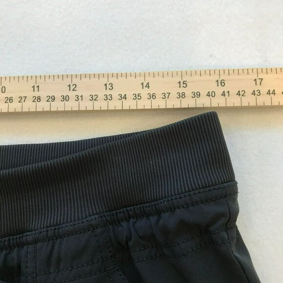 Tek Gear Cropped Sweatpants Charcoal Gray Elastic With Pockets Drawstring Active - Picture 10 of 14